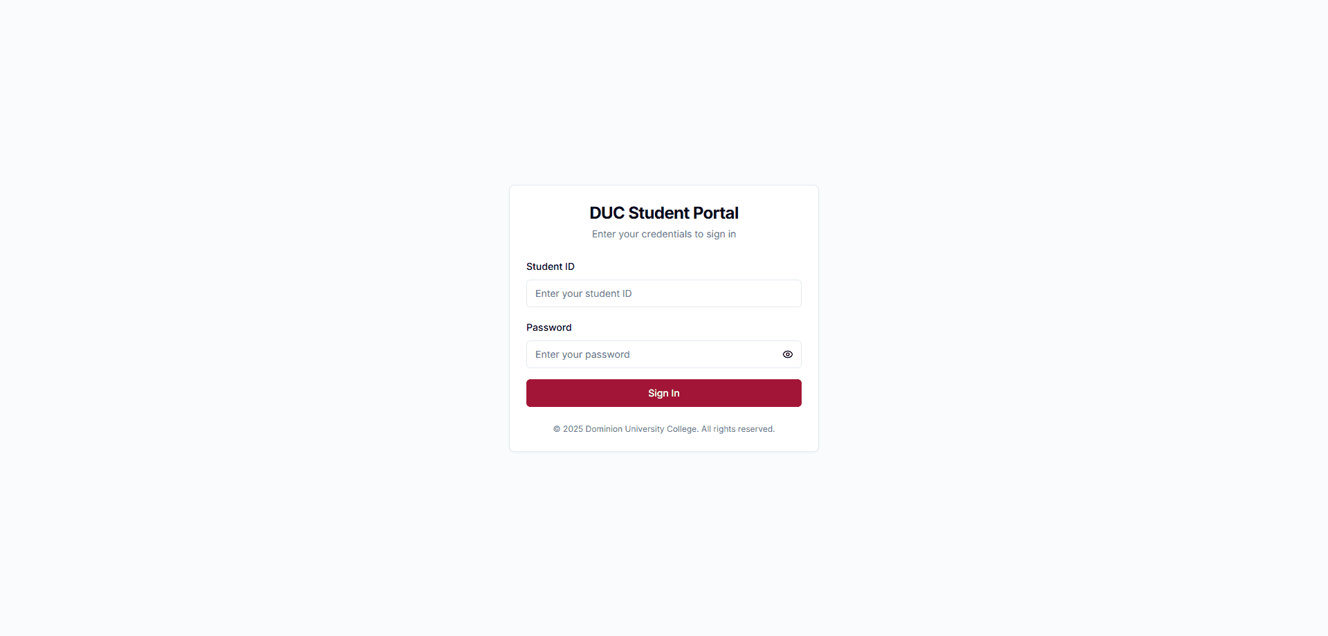 Students Portal